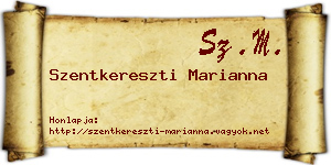 Szentkereszti Marianna névjegykártya